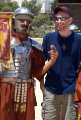 Me and a Roman soldier